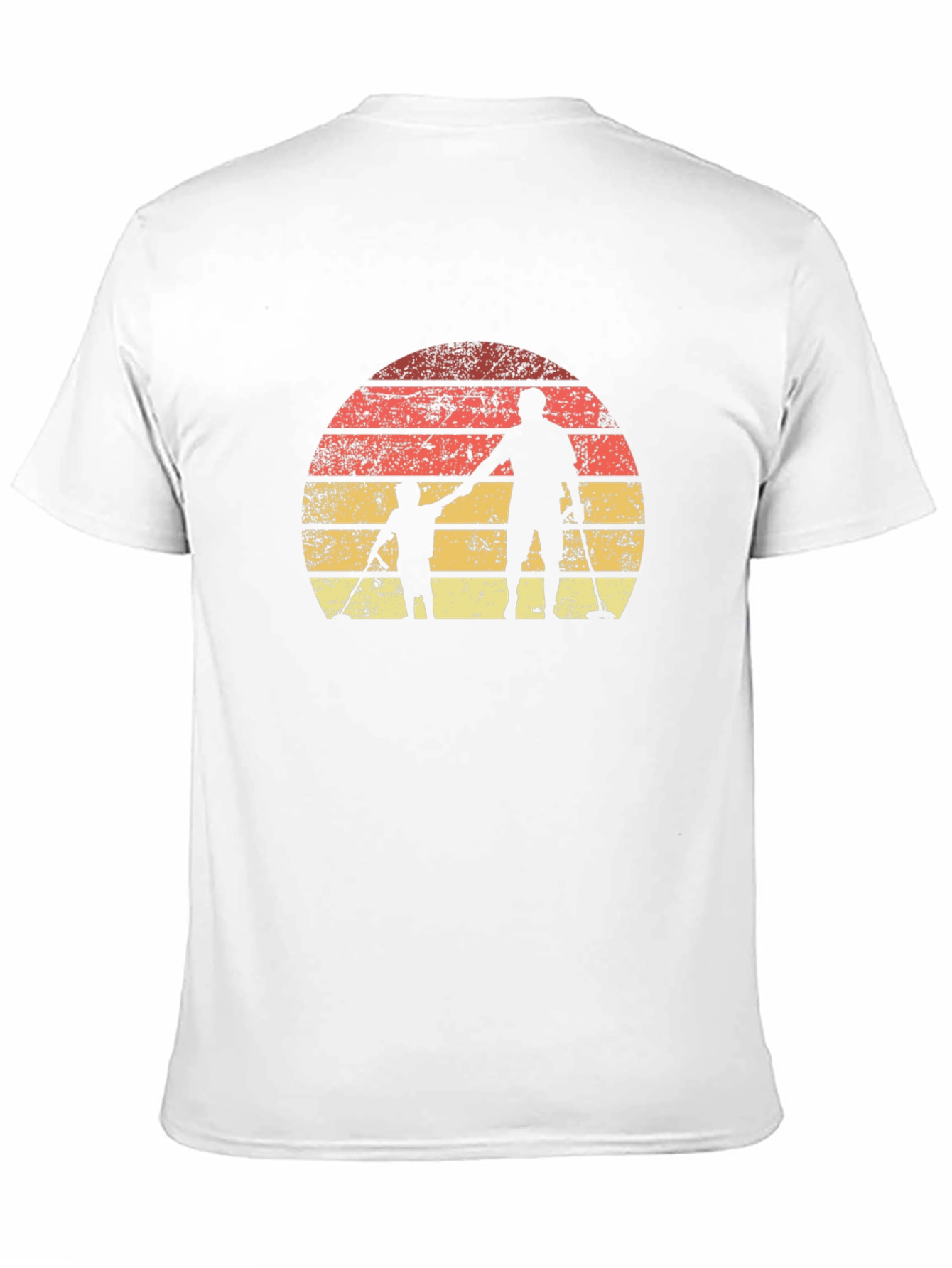 Father & Son Metal Detecting Sunset T-Shirt