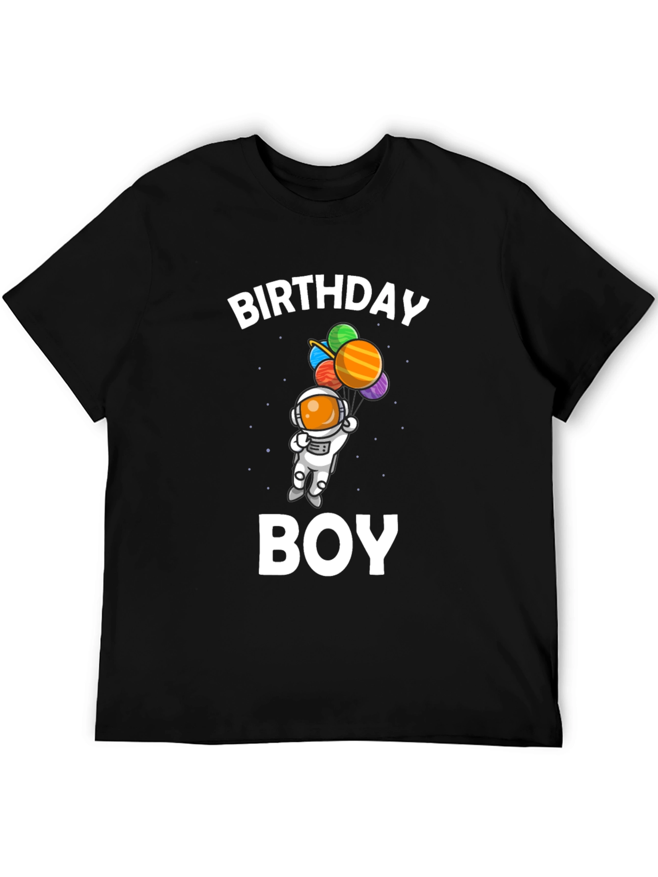 Birthday Boy Astronaut T-Shirt - Space Theme