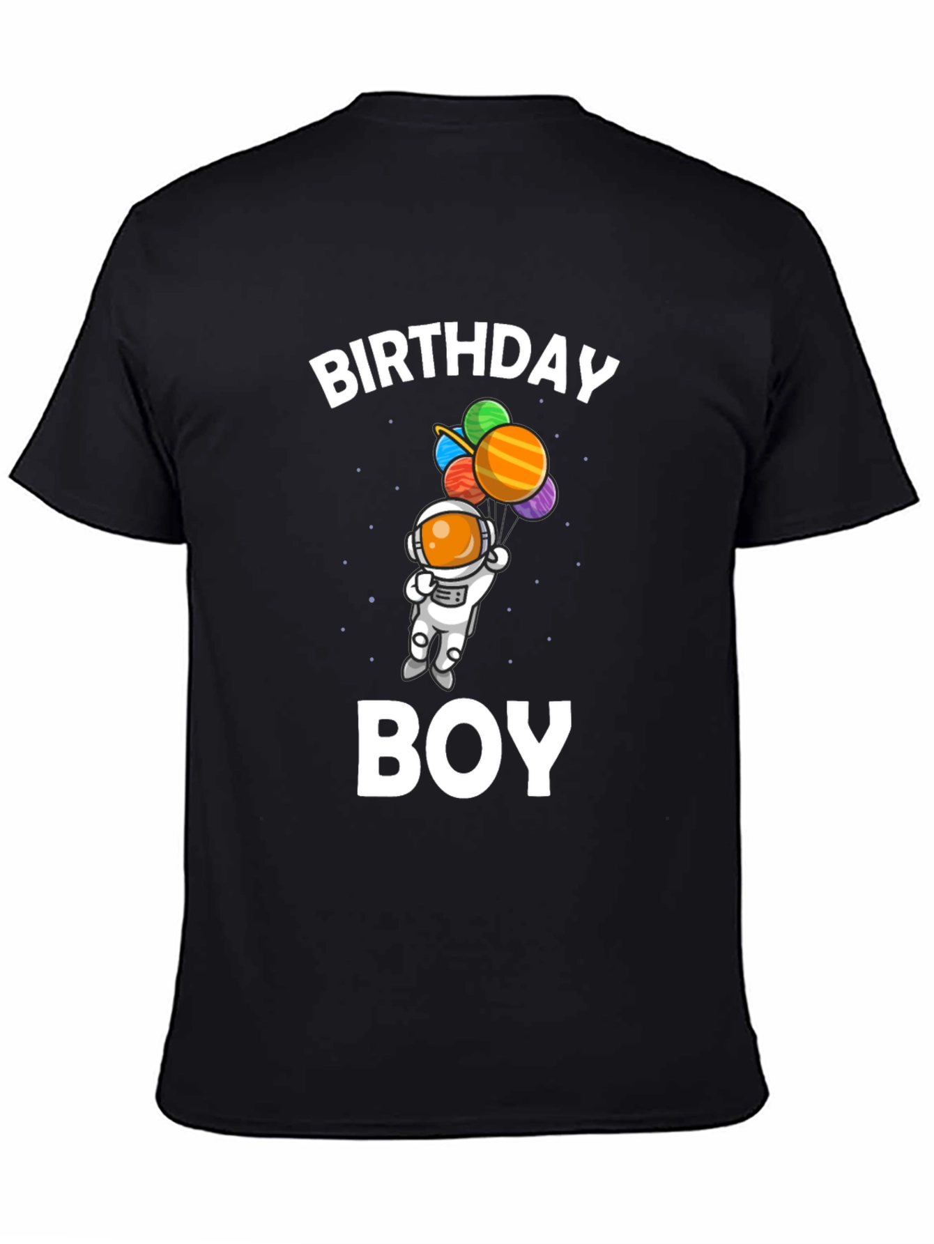 Birthday Boy Astronaut T-Shirt - Space Theme