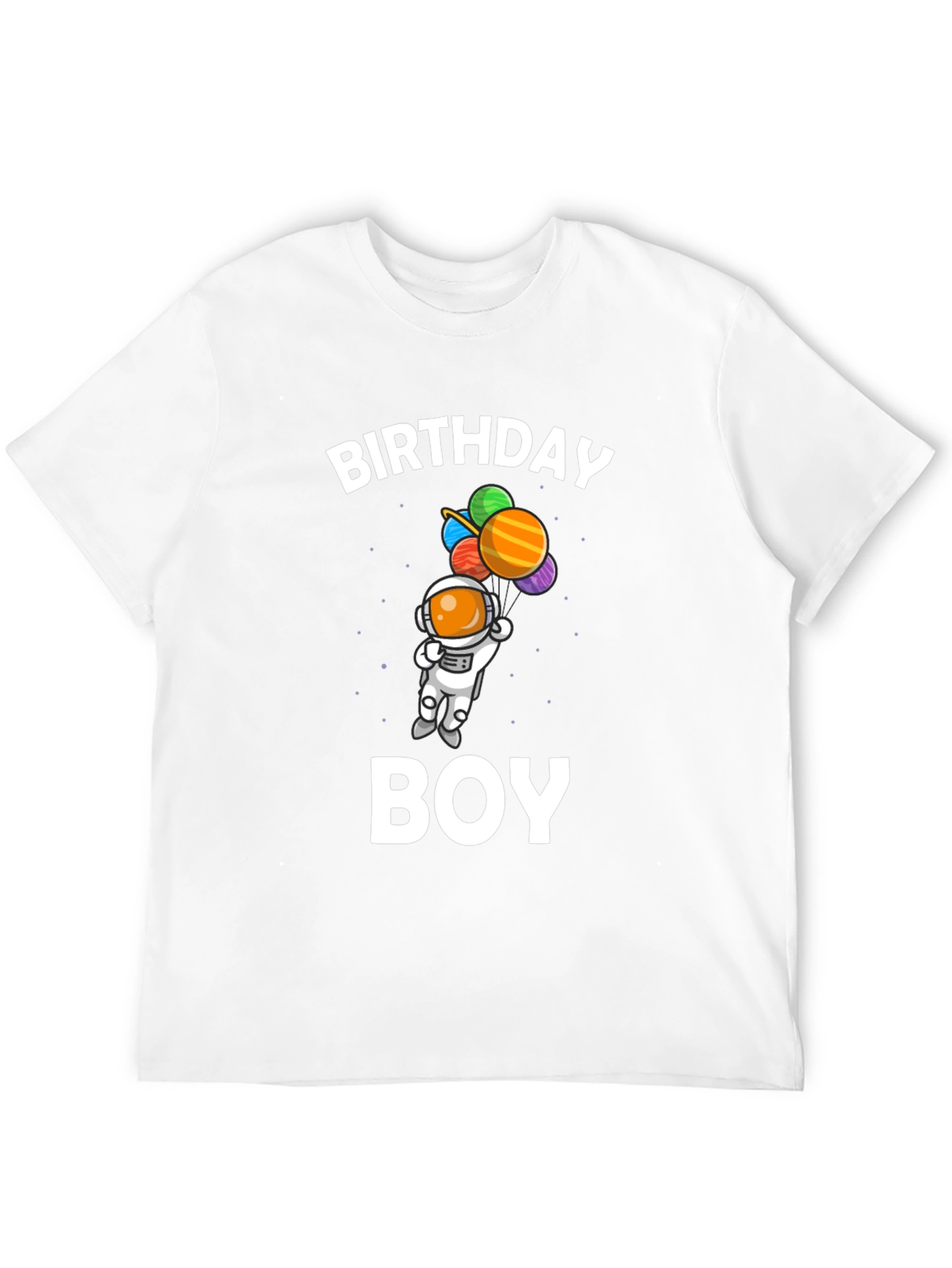 Birthday Boy Astronaut T-Shirt - Space Theme