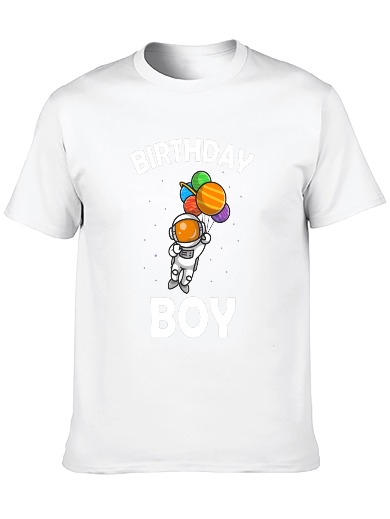 Birthday Boy Astronaut T-Shirt - Space Theme