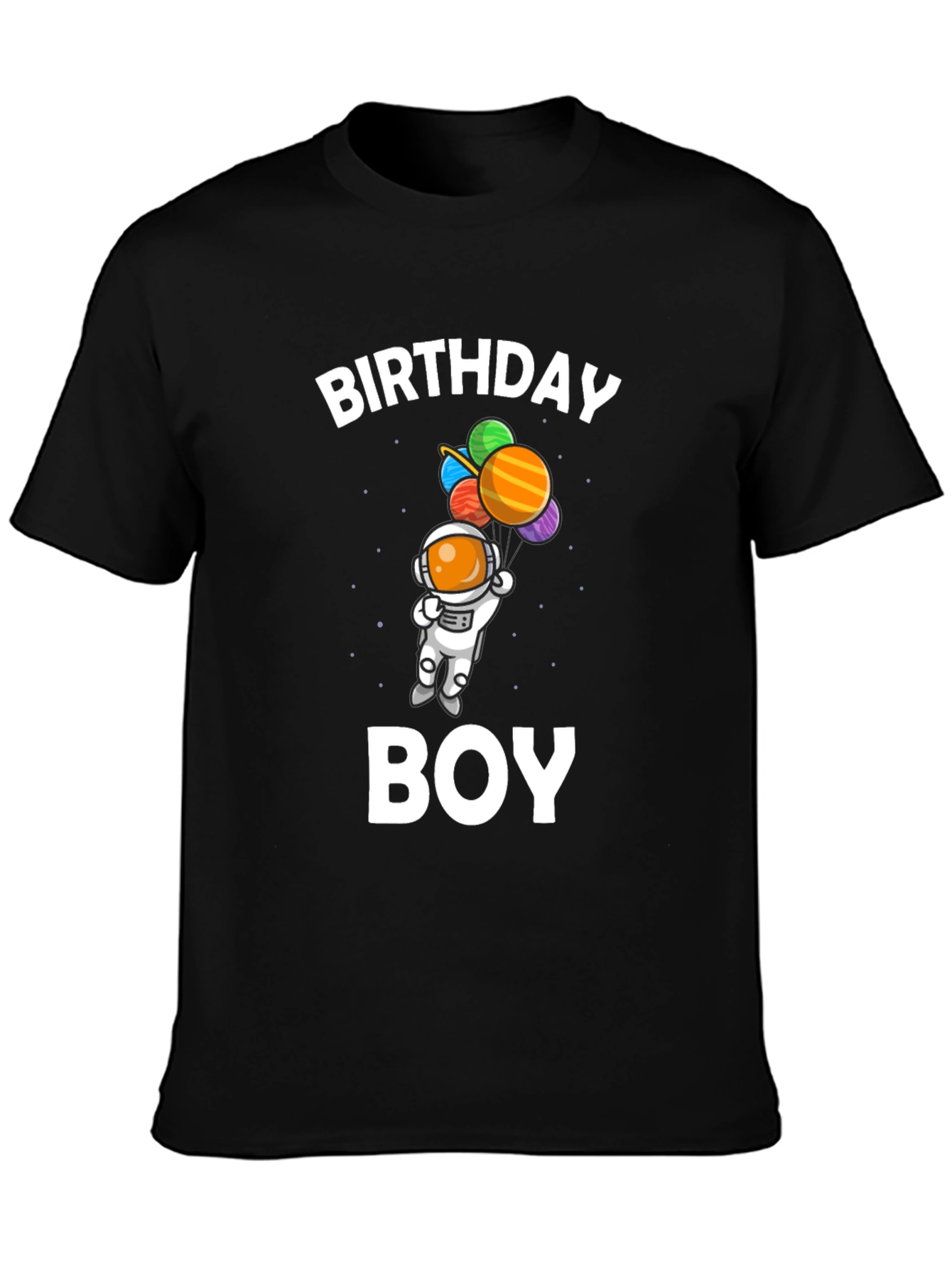 Birthday Boy Astronaut T-Shirt - Space Theme