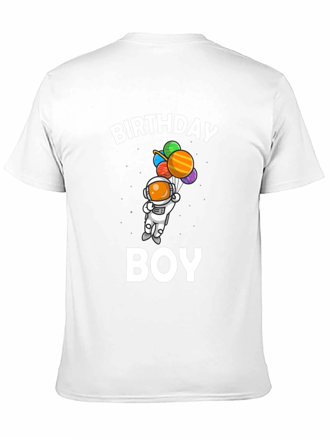 Birthday Boy Astronaut T-Shirt - Space Theme