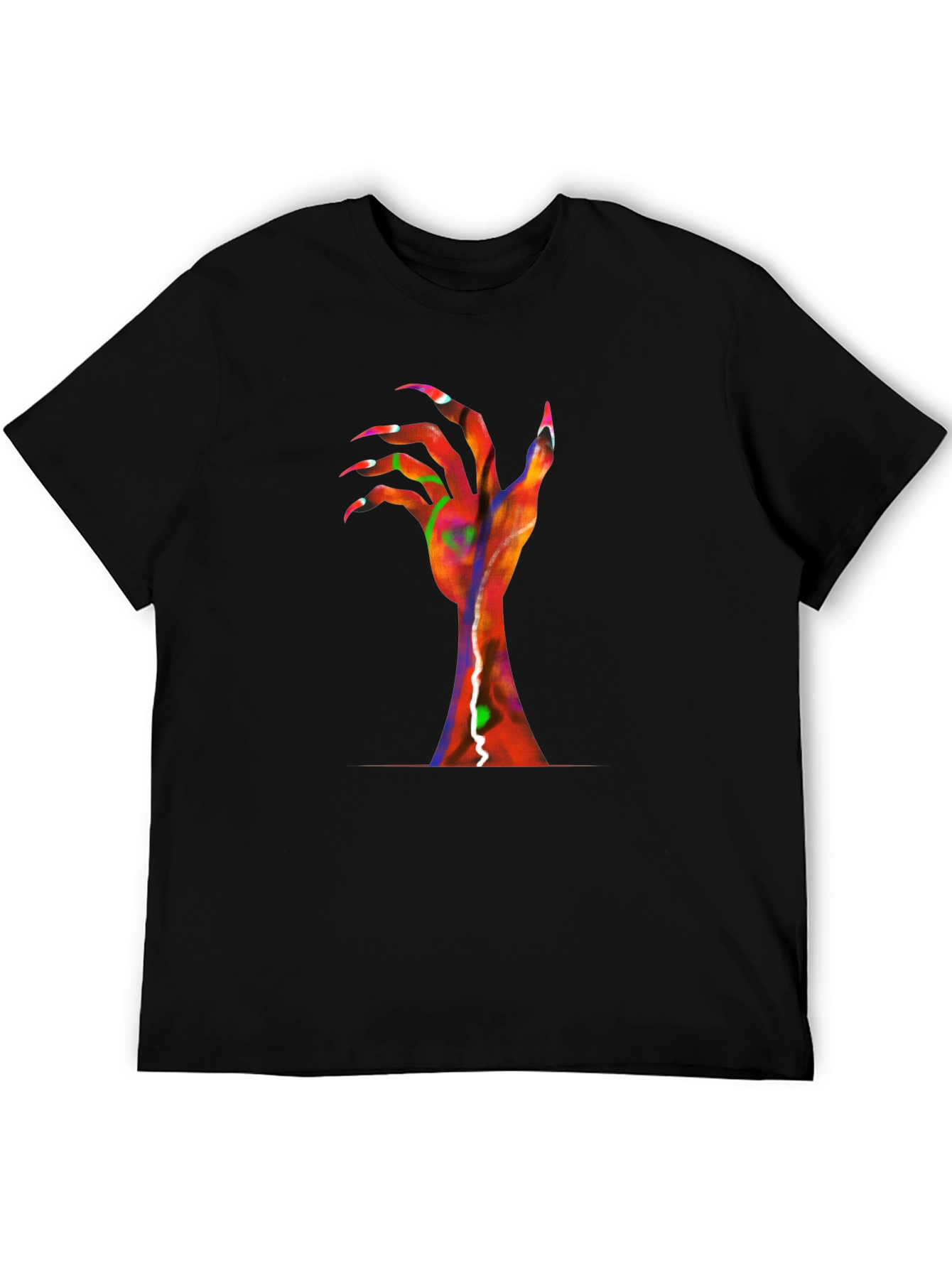 Vibrant Hand Graphic Tee