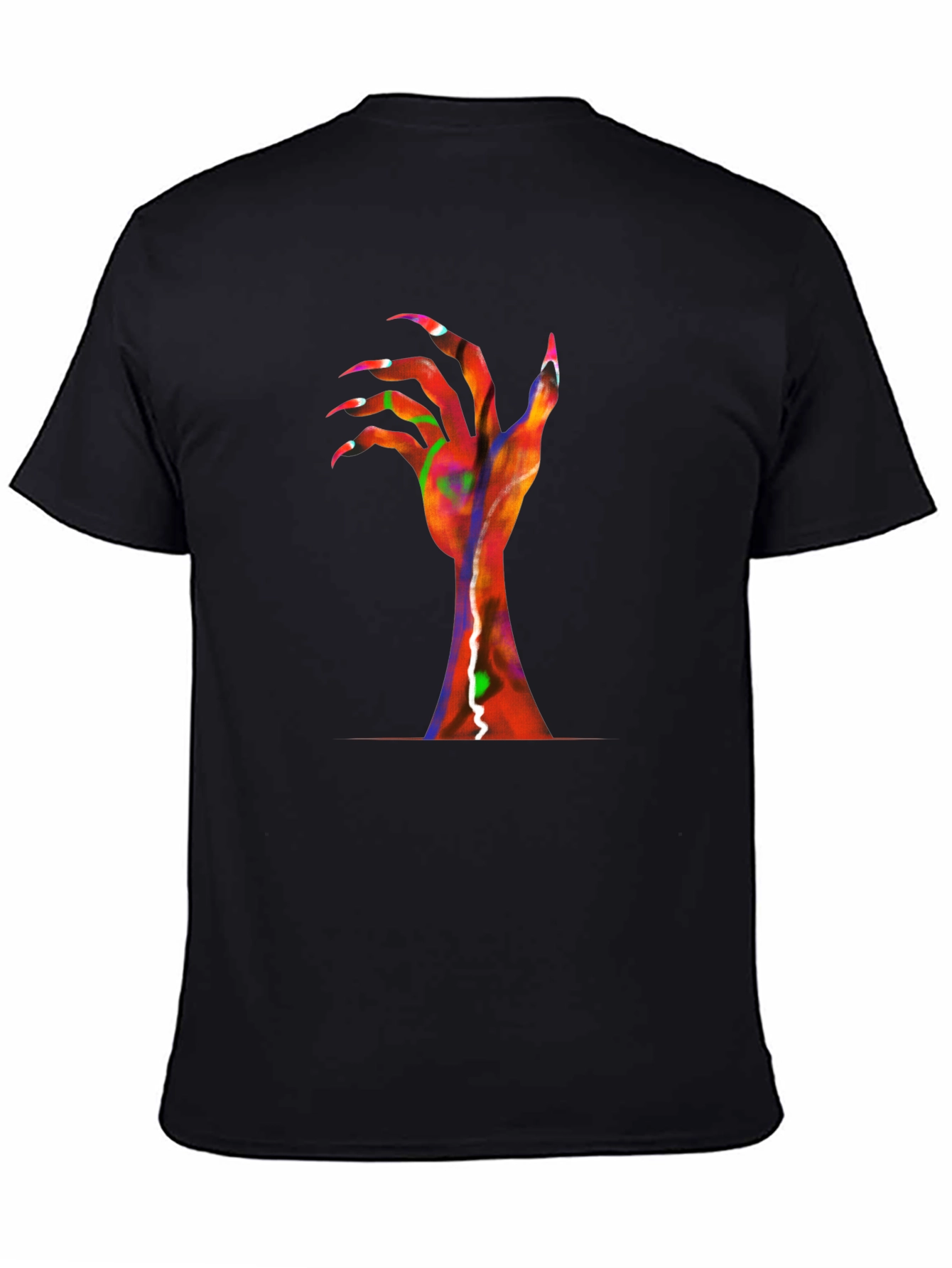 Vibrant Hand Graphic Tee