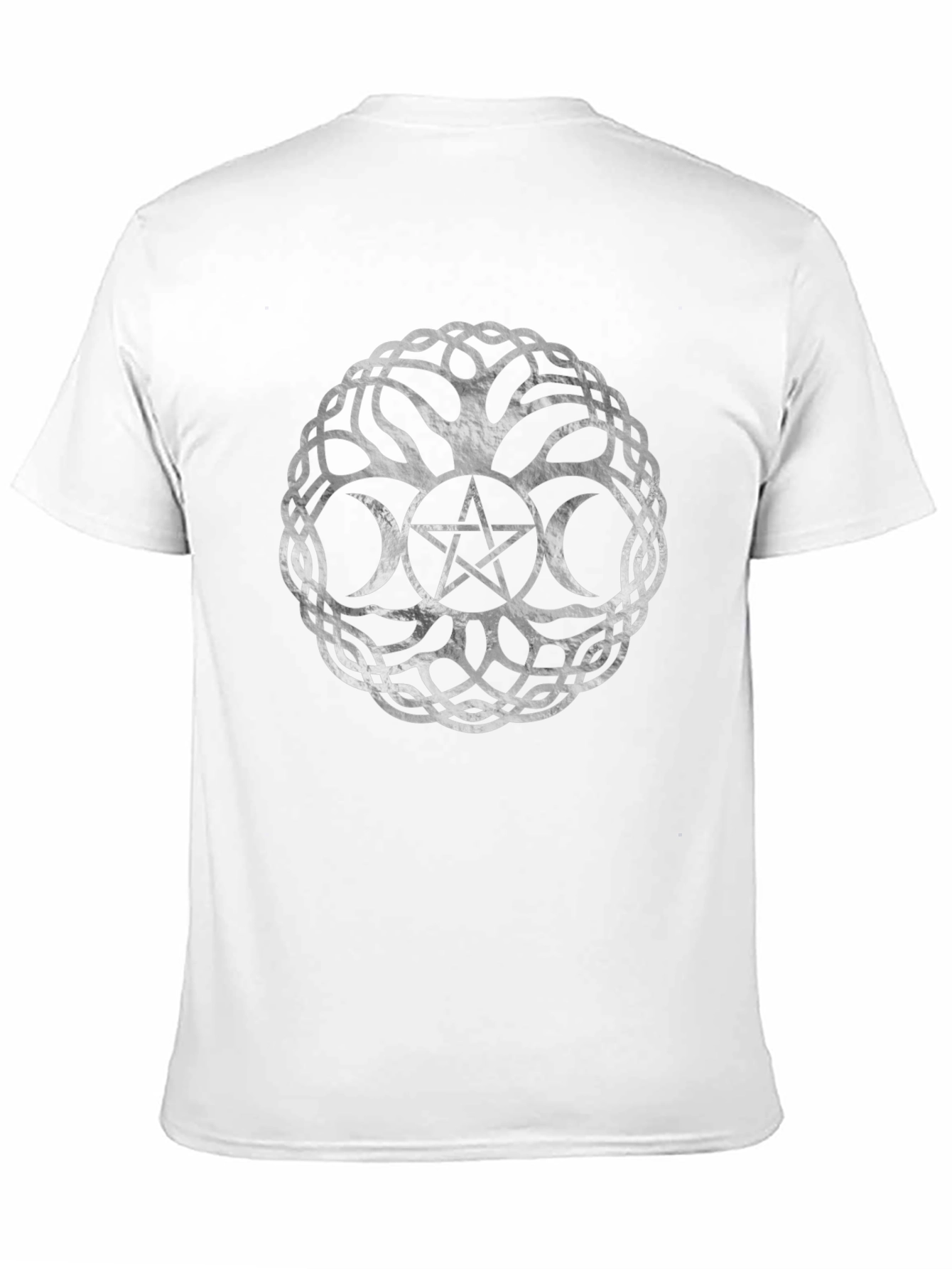 Wiccan Triple Moon Goddess Tree of Life T-Shirt