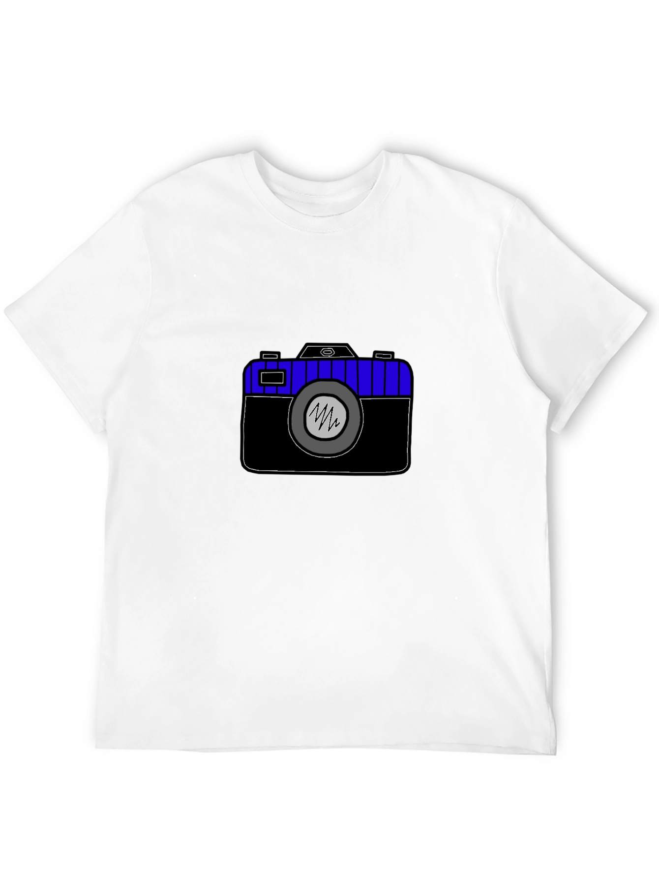 Camera Graphic Tee - Black Unisex T-Shirt