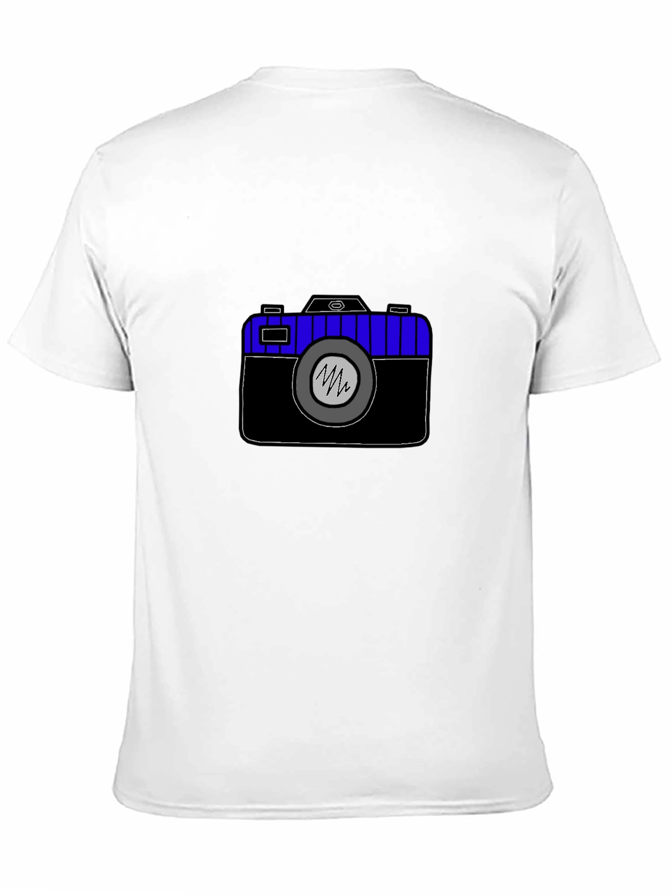 Camera Graphic Tee - Black Unisex T-Shirt