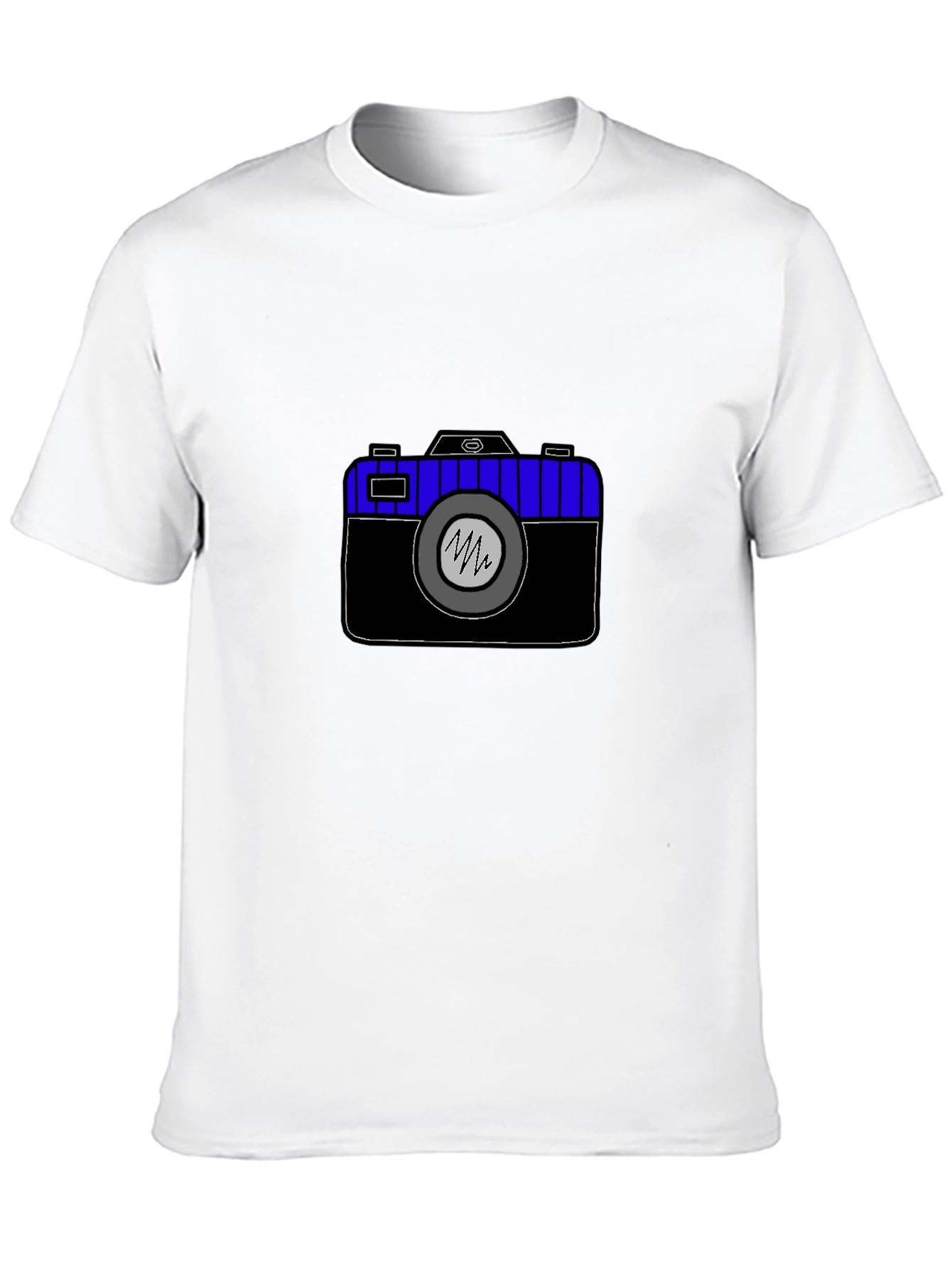 Camera Graphic Tee - Black Unisex T-Shirt