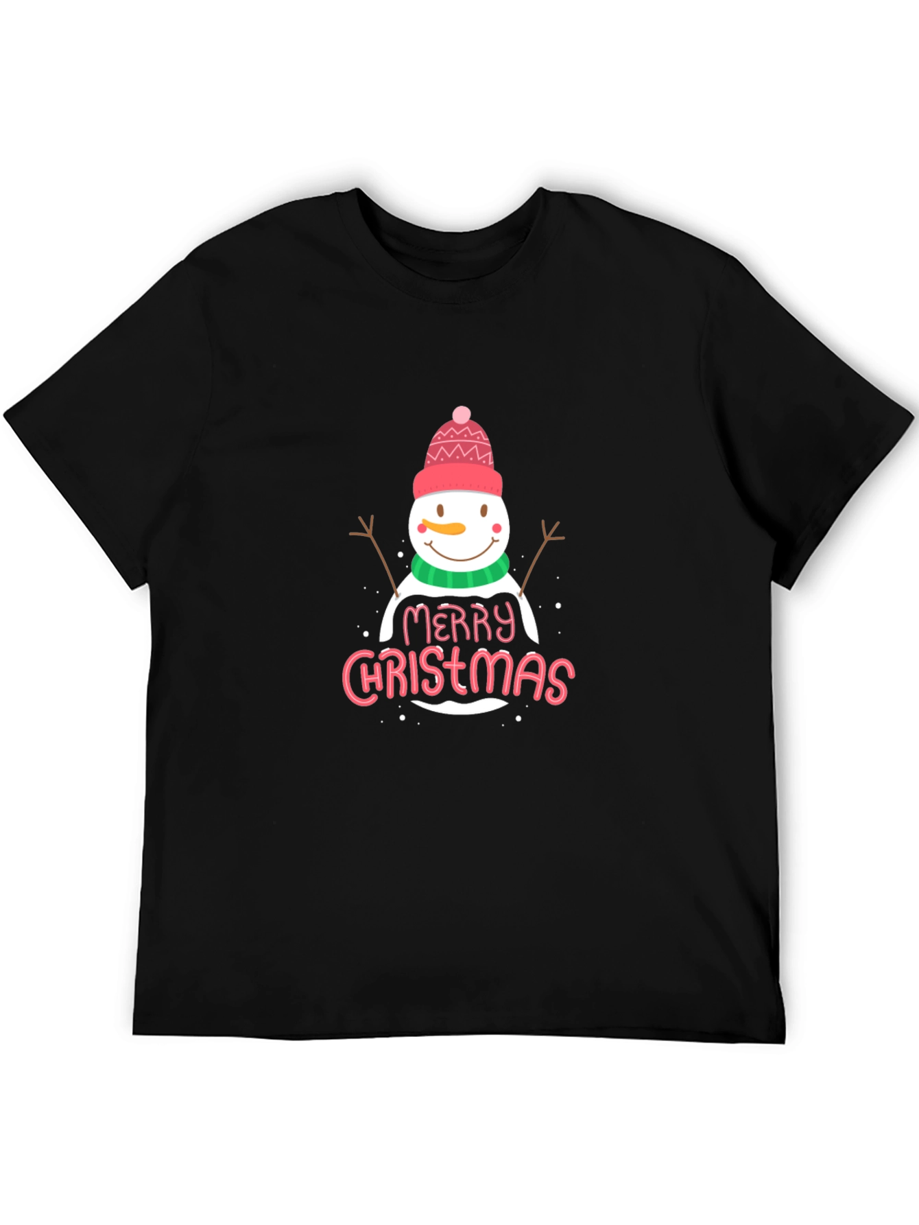 Merry Christmas Snowman T-Shirt