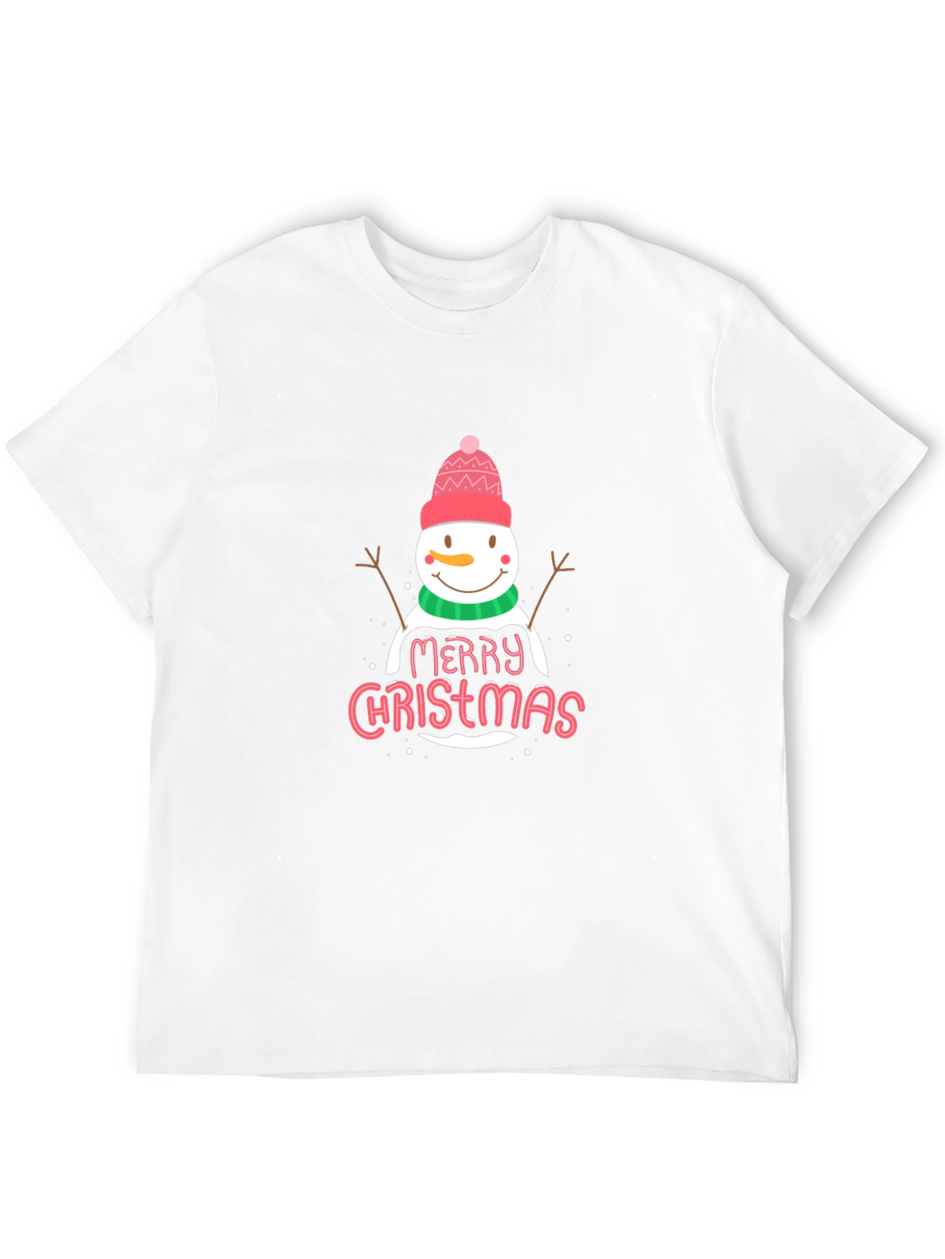 Merry Christmas Snowman T-Shirt