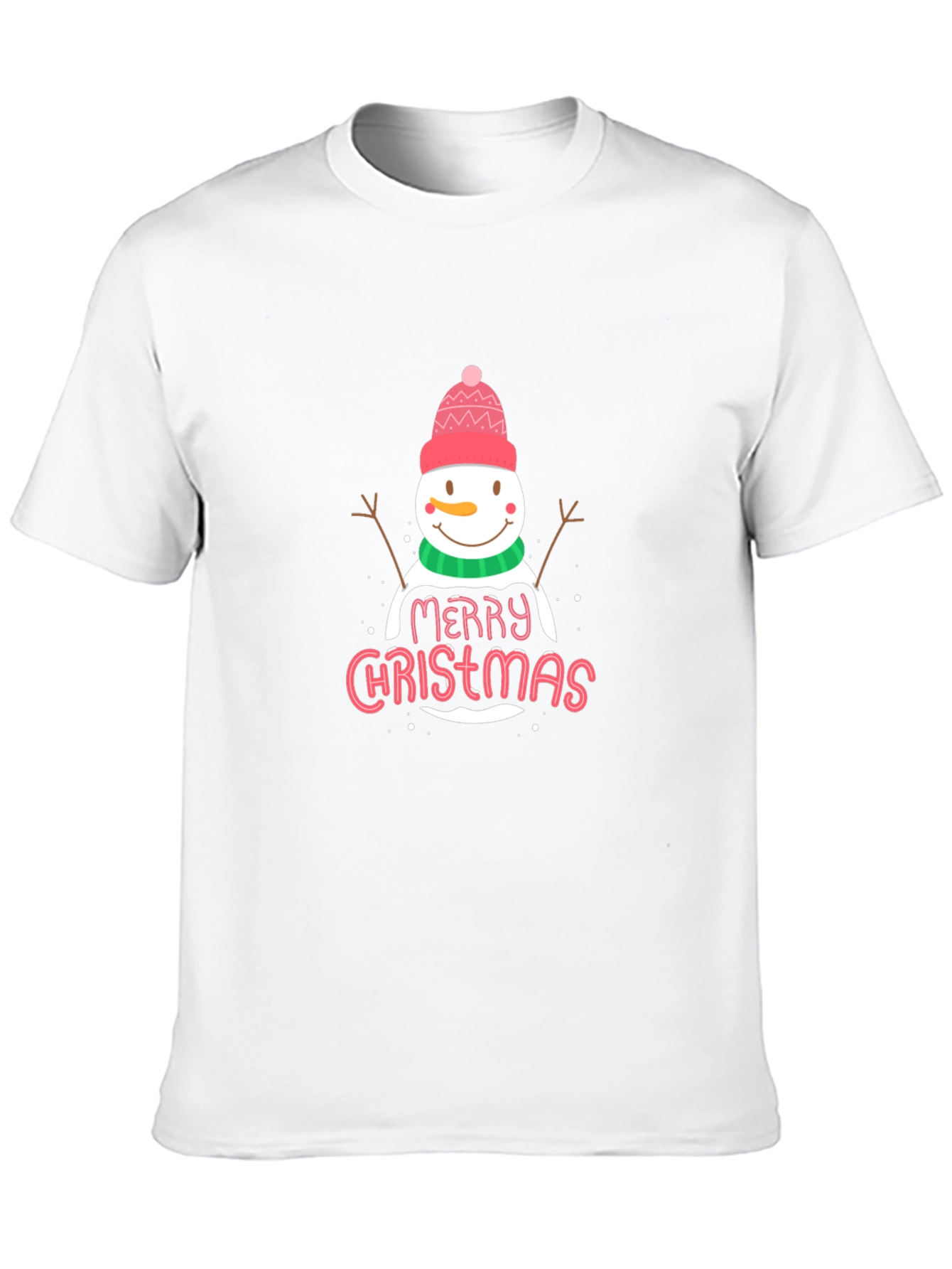 Merry Christmas Snowman T-Shirt