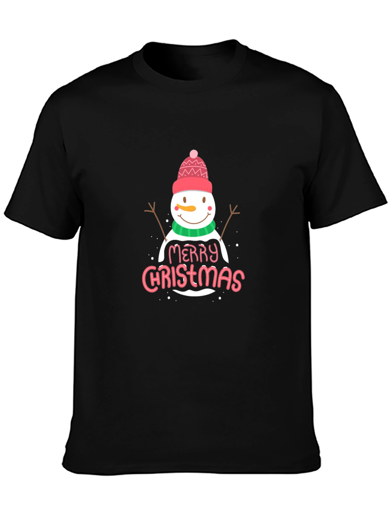 Merry Christmas Snowman T-Shirt