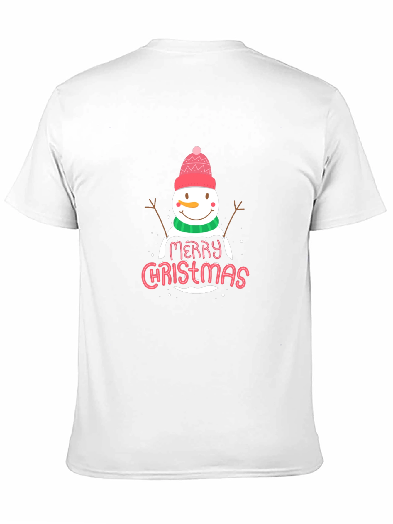 Merry Christmas Snowman T-Shirt