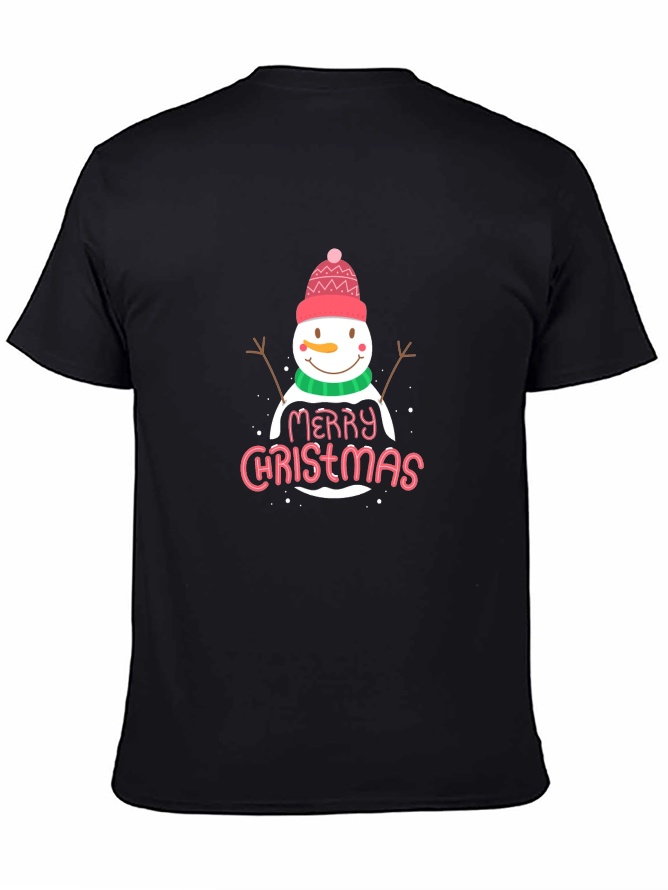 Merry Christmas Snowman T-Shirt