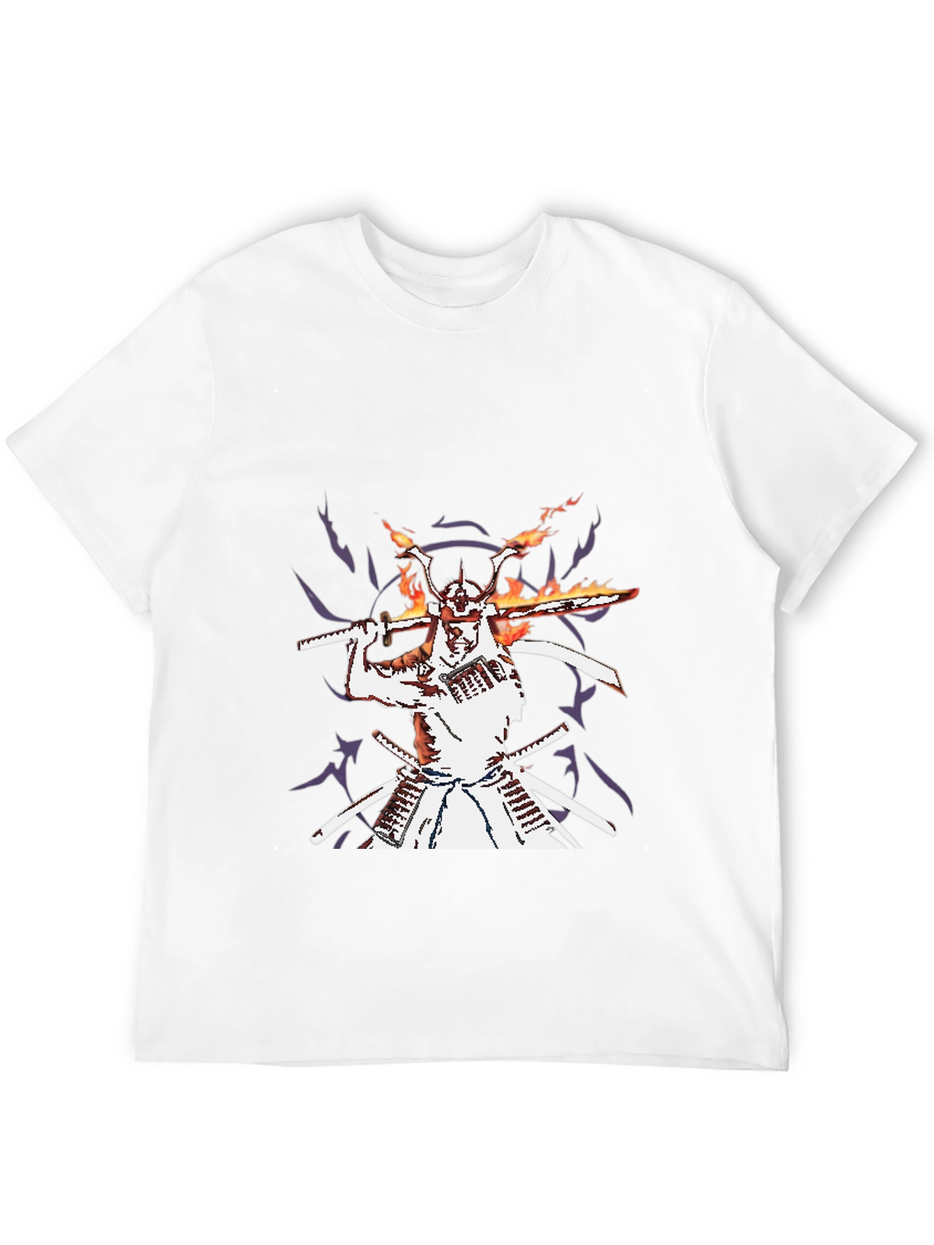 Samurai Graphic Black T-Shirt