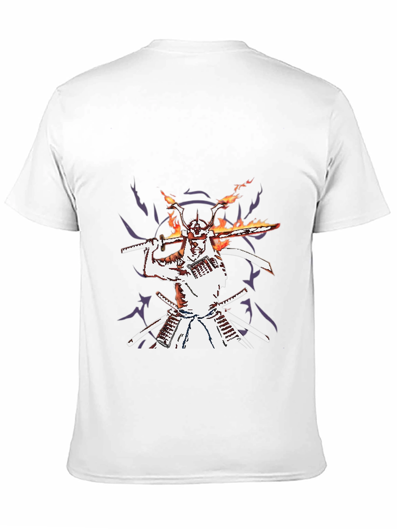 Samurai Graphic Black T-Shirt
