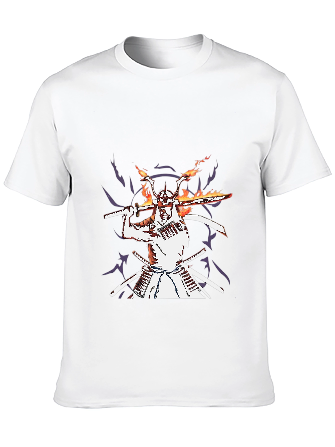 Samurai Graphic Black T-Shirt