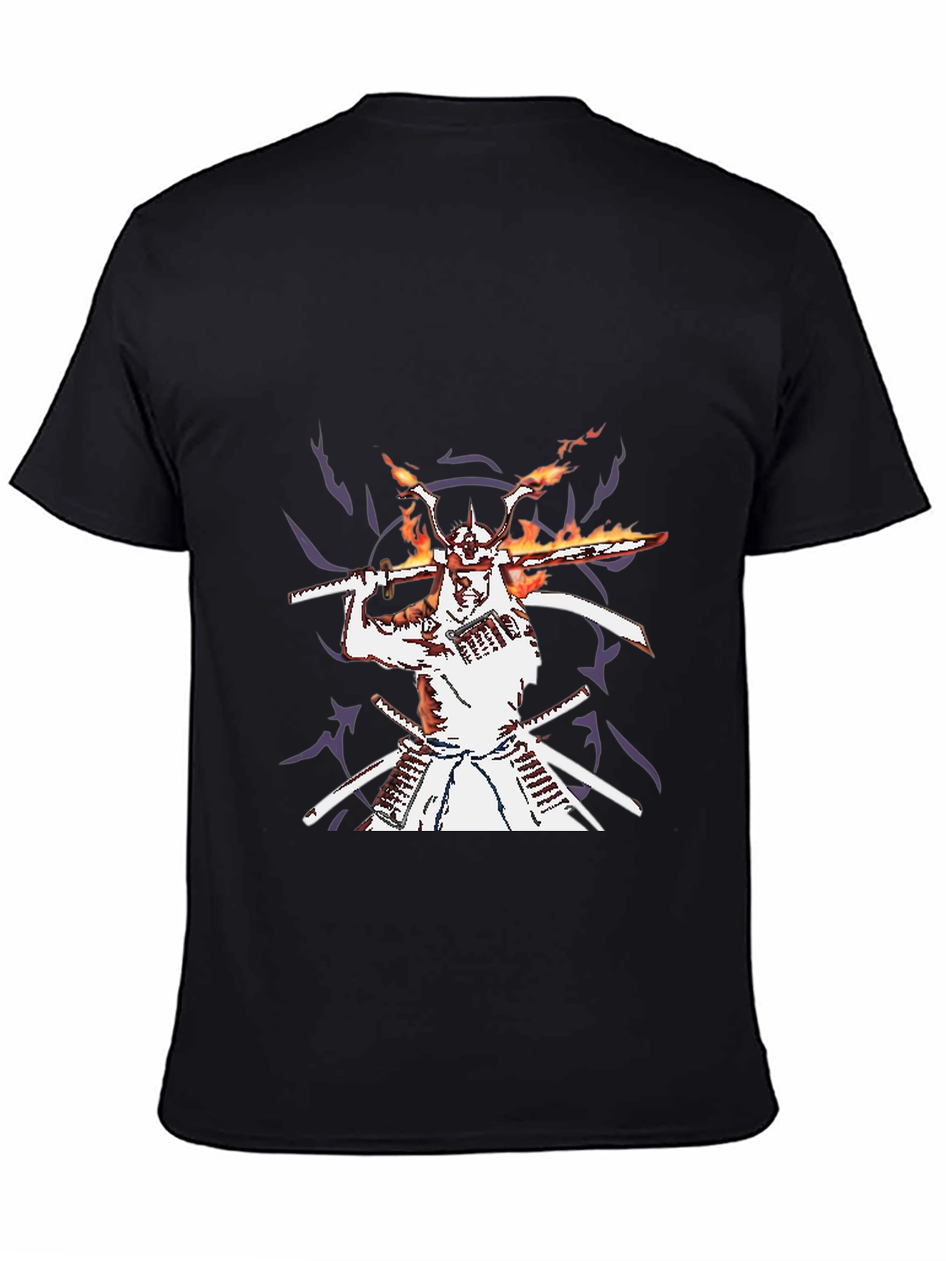 Samurai Graphic Black T-Shirt