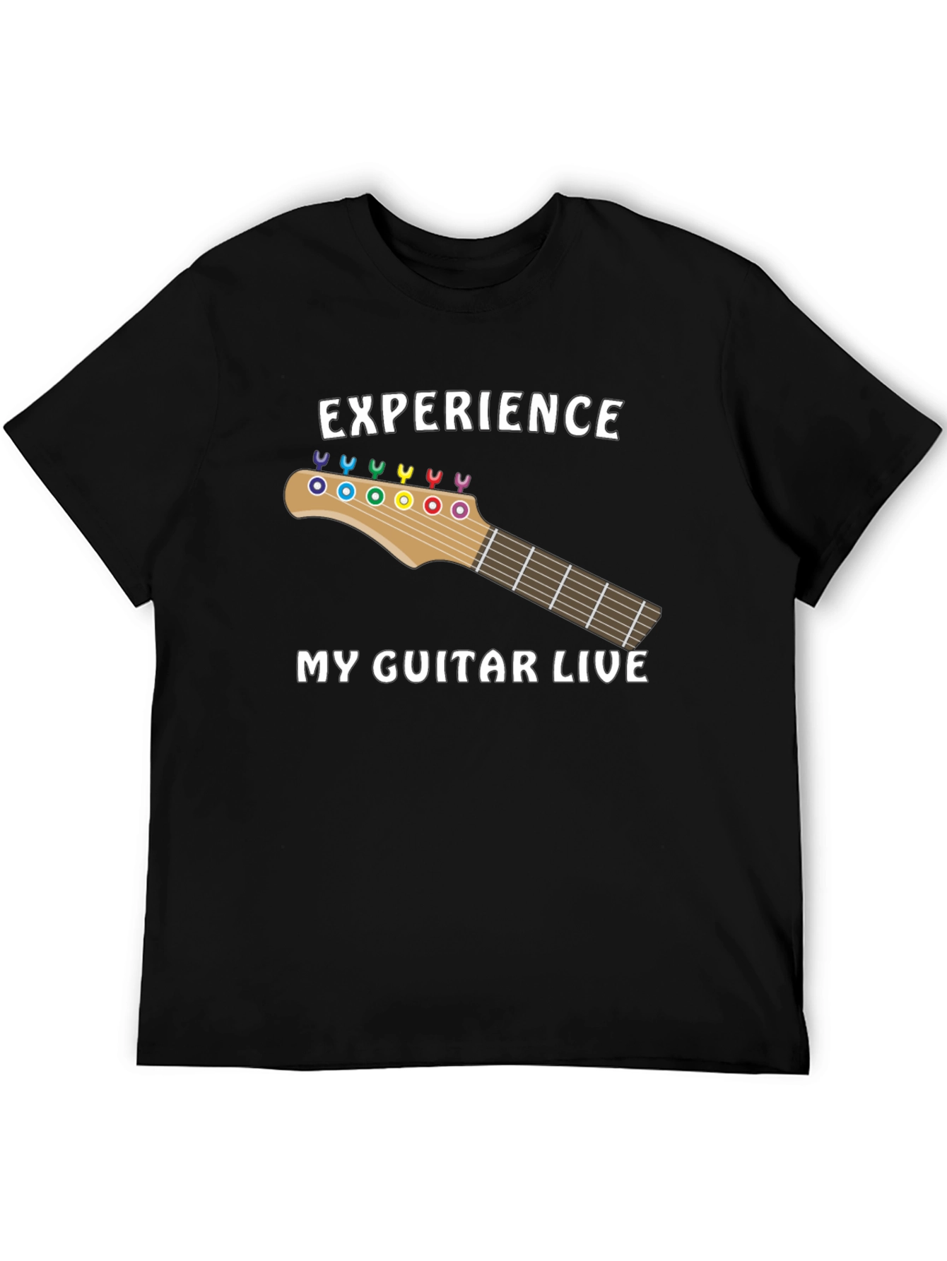 Experience My Guitar Live T-Shirt - Musician Tee