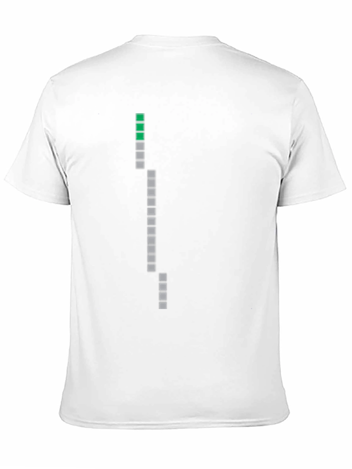 Pixelated Progress T-Shirt - Black