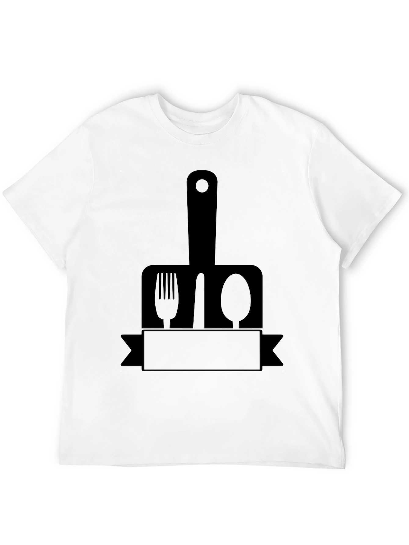 Chefs Utensil Graphic T-Shirt - Culinary Design