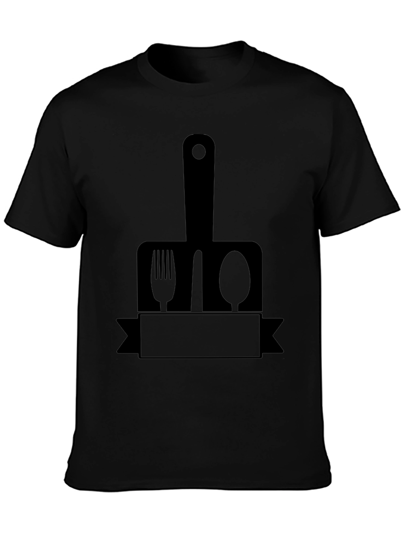 Chefs Utensil Graphic T-Shirt - Culinary Design