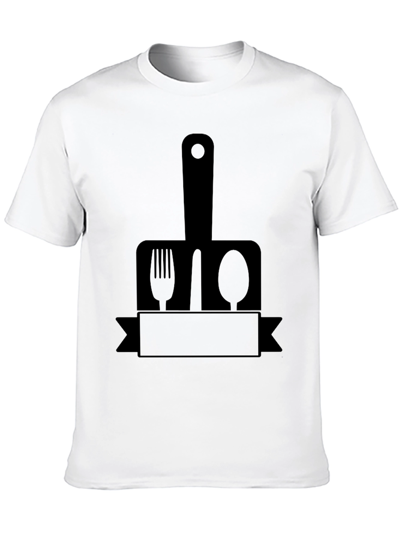 Chefs Utensil Graphic T-Shirt - Culinary Design
