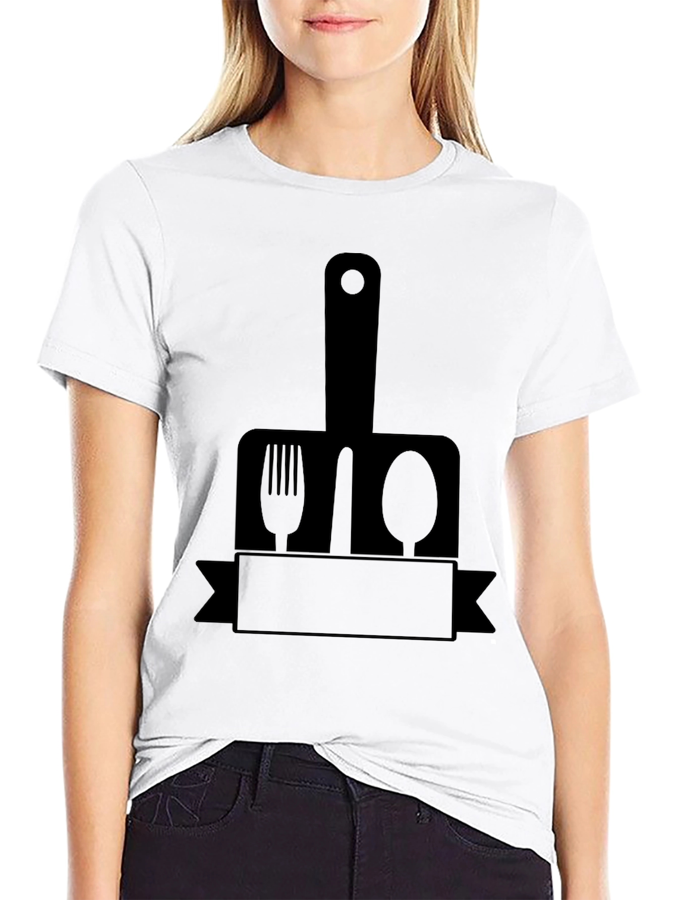 Chefs Utensil Graphic T-Shirt - Culinary Design