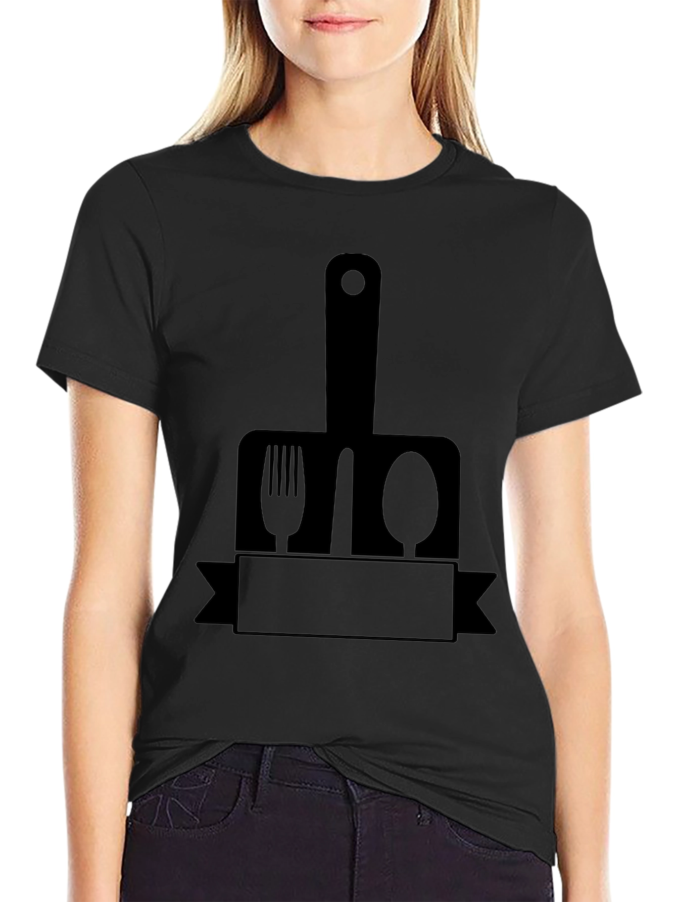 Chefs Utensil Graphic T-Shirt - Culinary Design