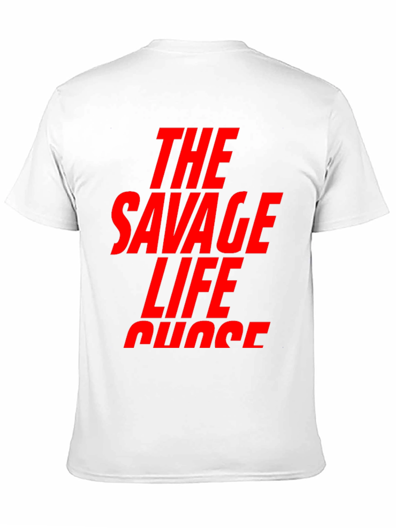 The Savage Life T-Shirt - Bold Graphic Tee
