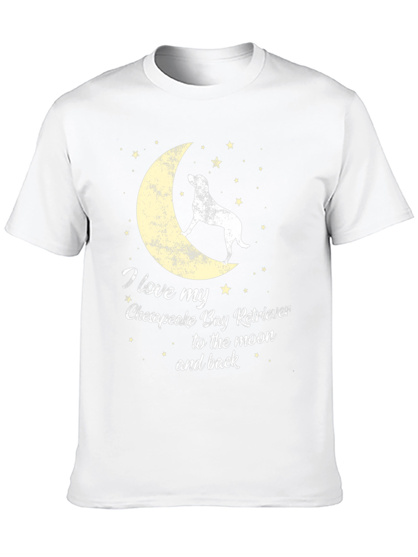 Chesapeake Bay Retriever Moon Graphic Tee