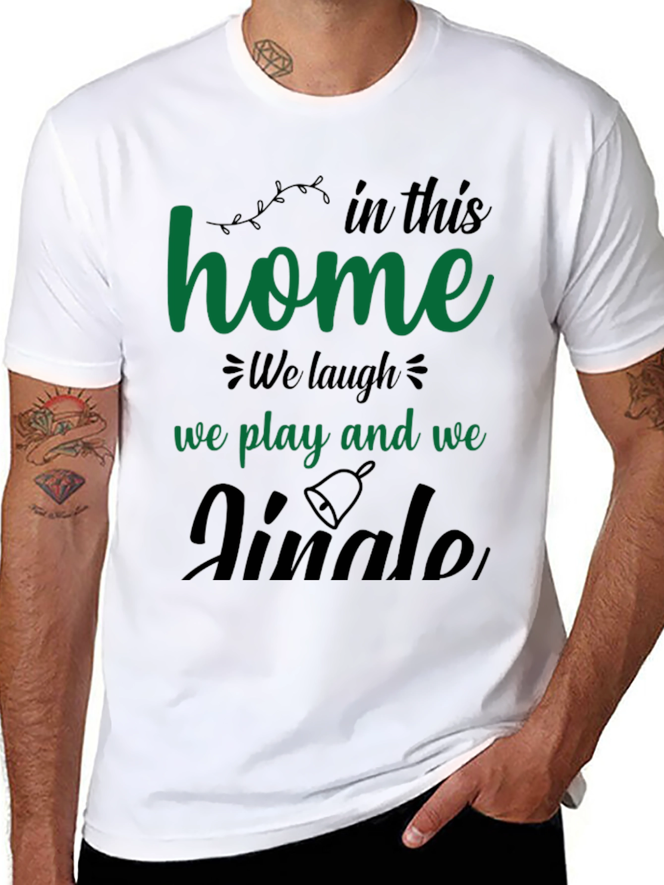 Festive In This Home Graphic Tee