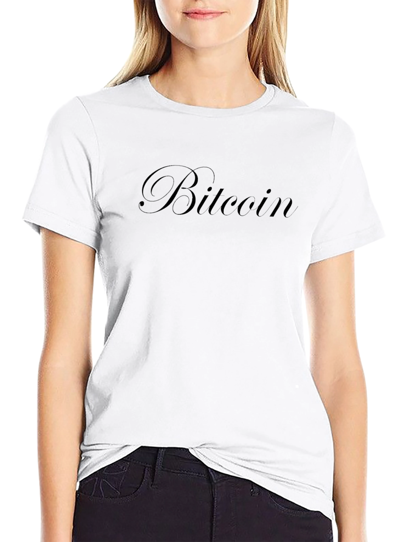 Bitcoin Script Black T-Shirt - Crypto Fashion