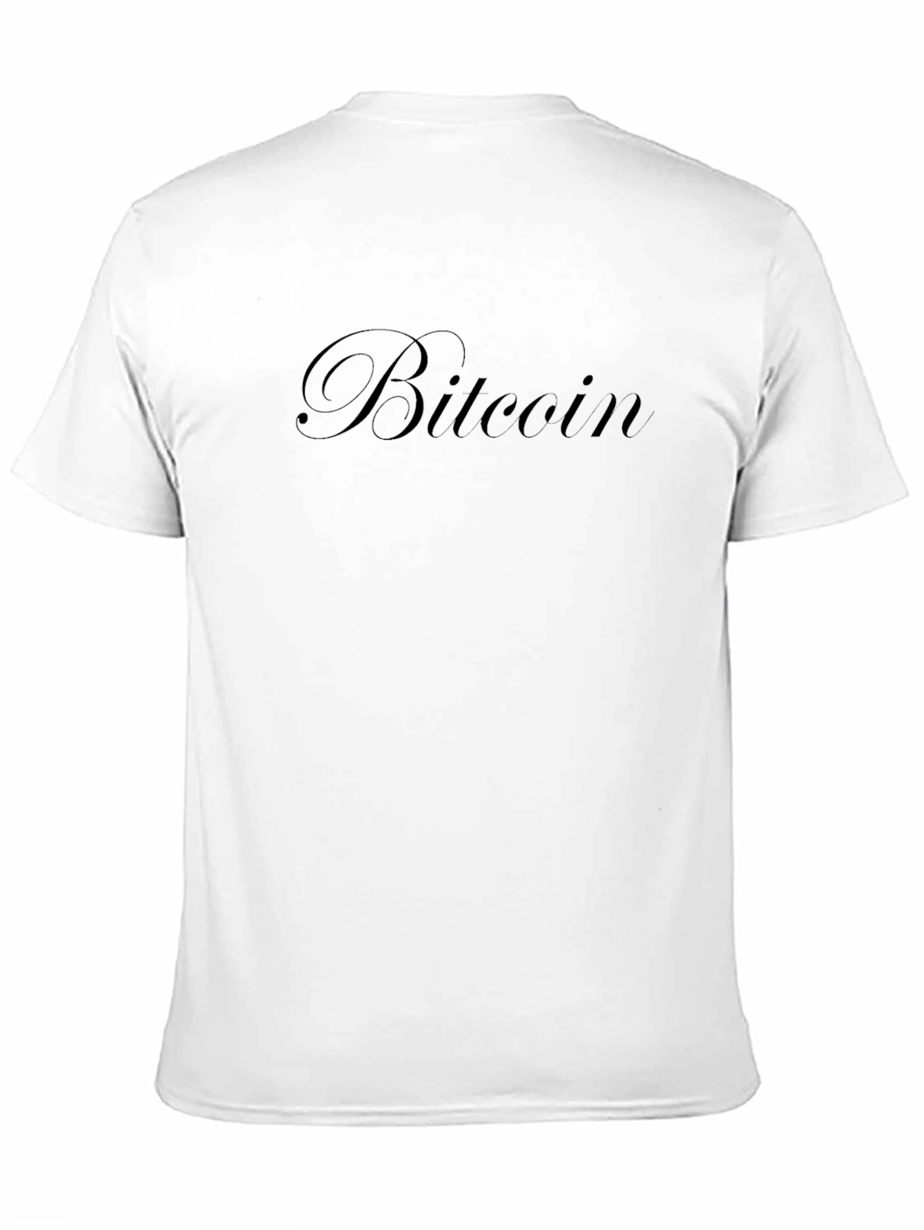 Bitcoin Script Black T-Shirt - Crypto Fashion