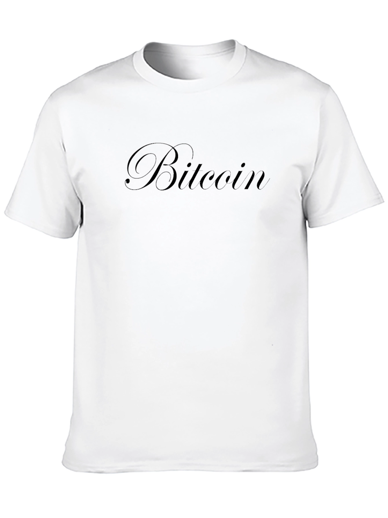 Bitcoin Script Black T-Shirt - Crypto Fashion