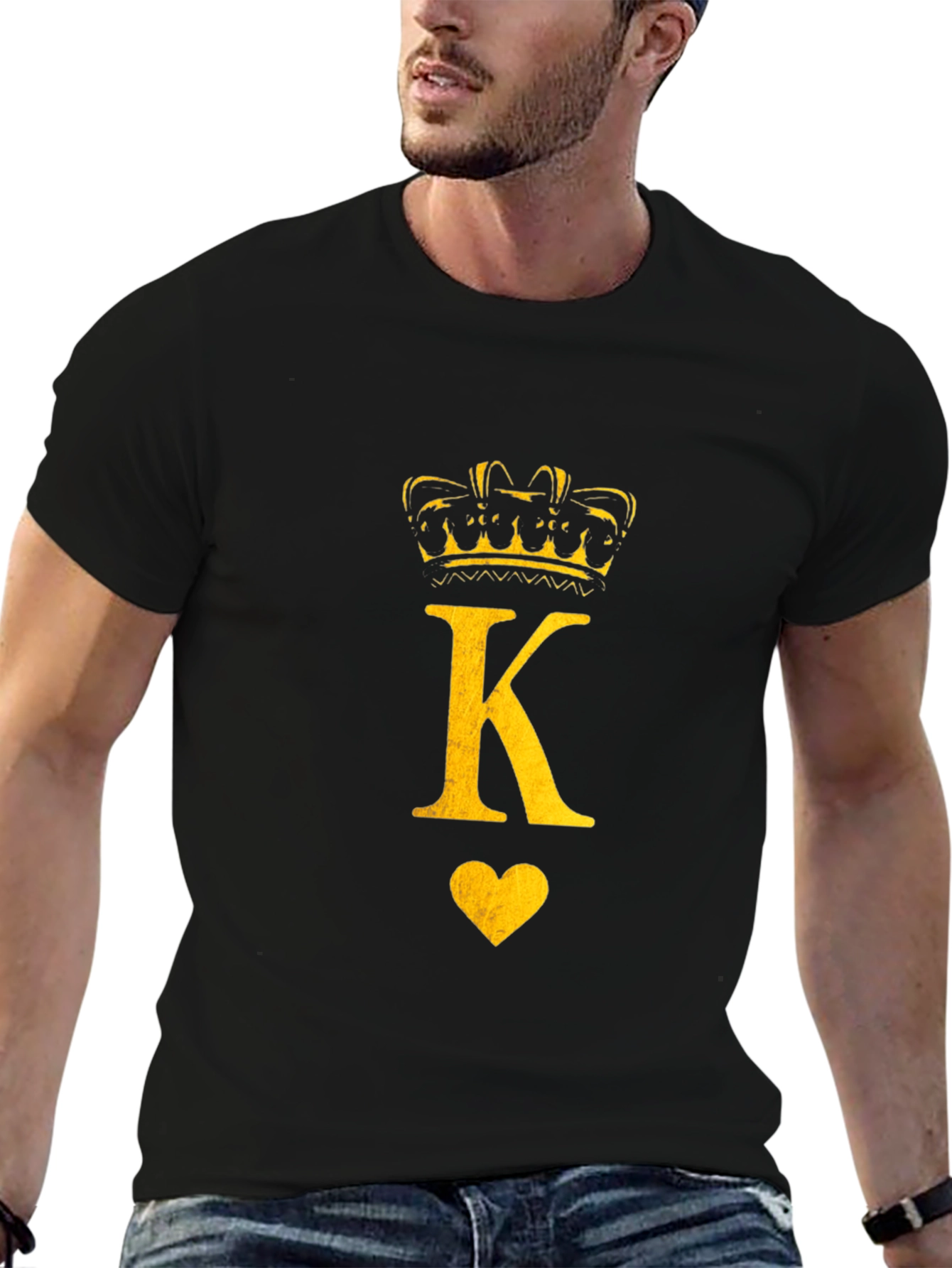 King of Hearts Graphic T-Shirt