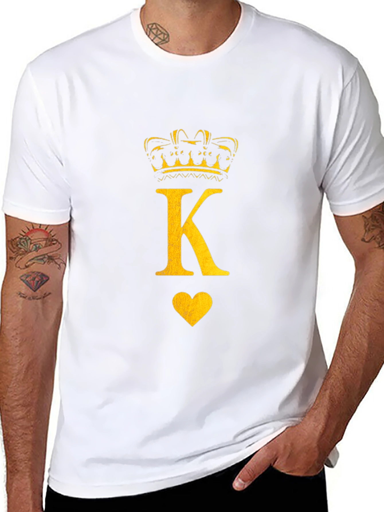 King of Hearts Graphic T-Shirt