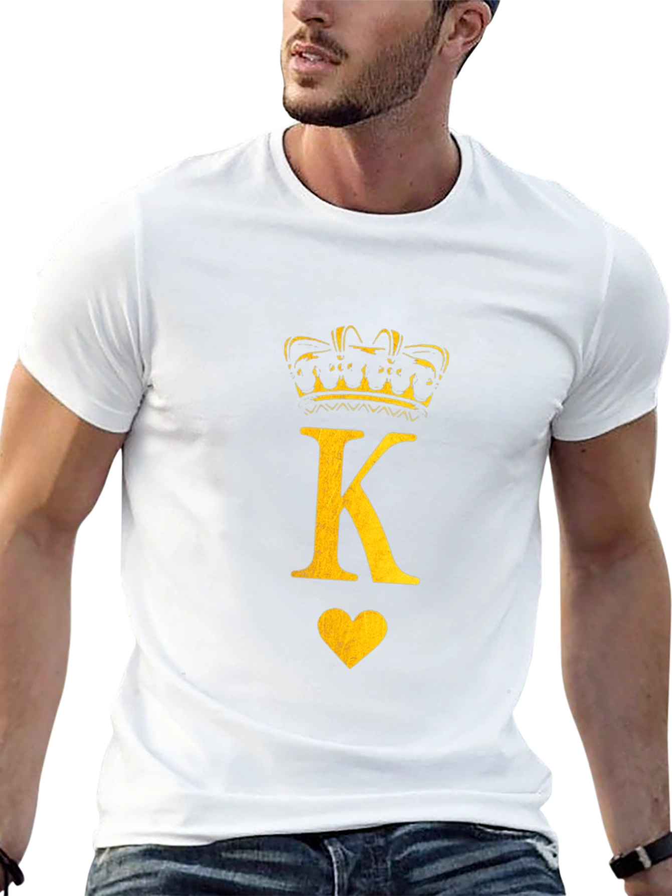 King of Hearts Graphic T-Shirt