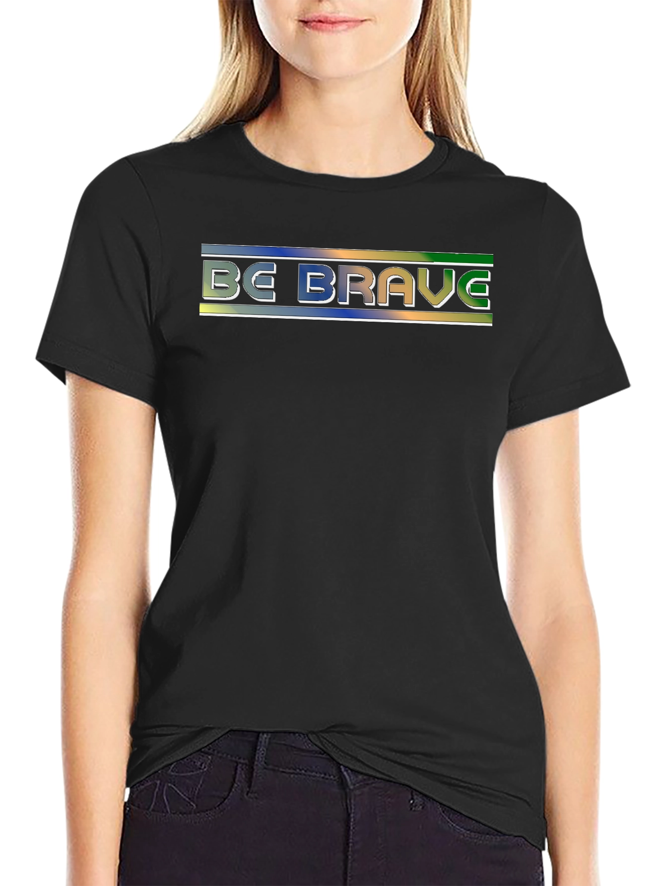 Be Brave T-Shirt - Motivational Graphic Tee