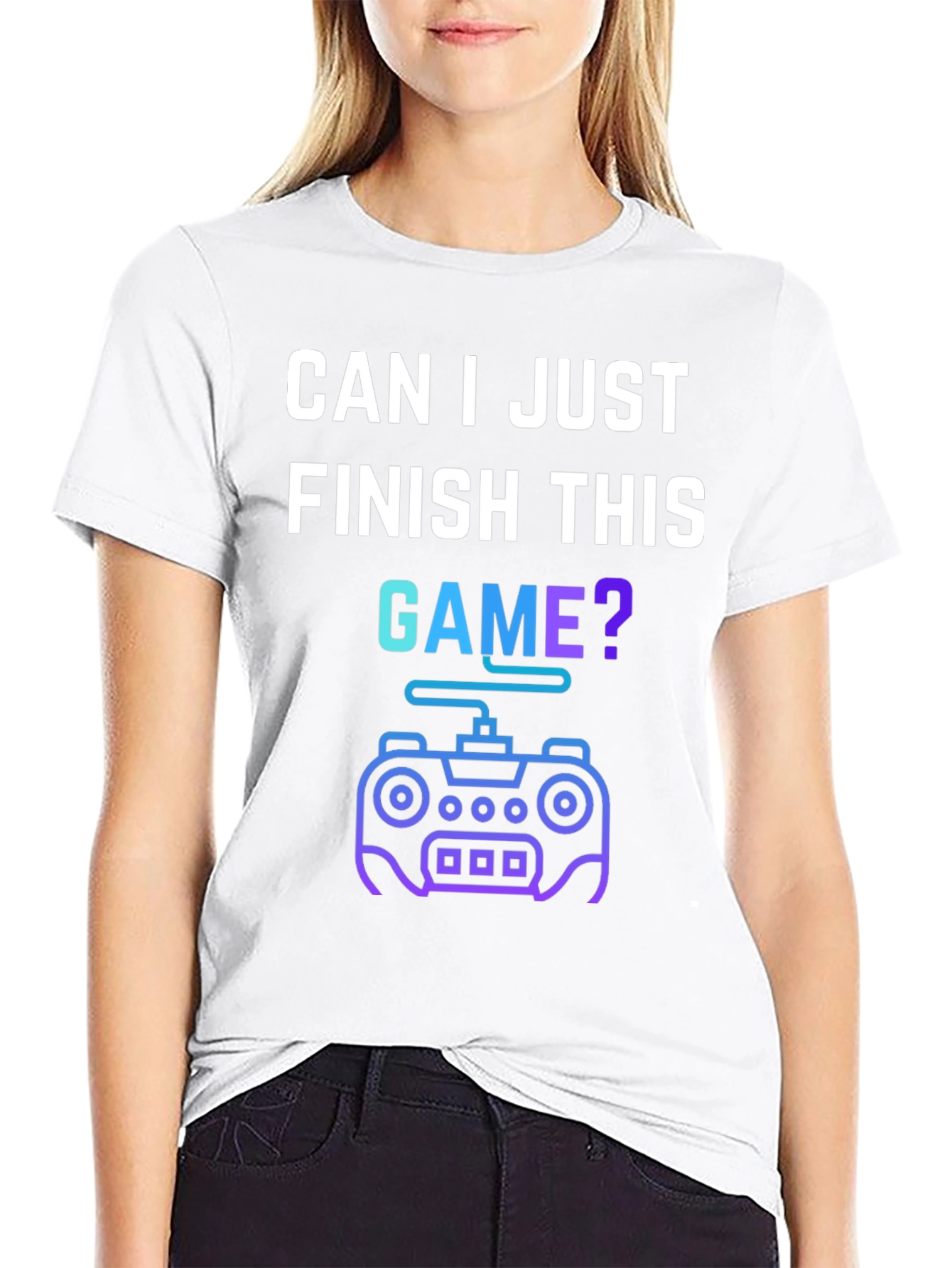 Gamer T-Shirt - Can I Just Finish This Game?
