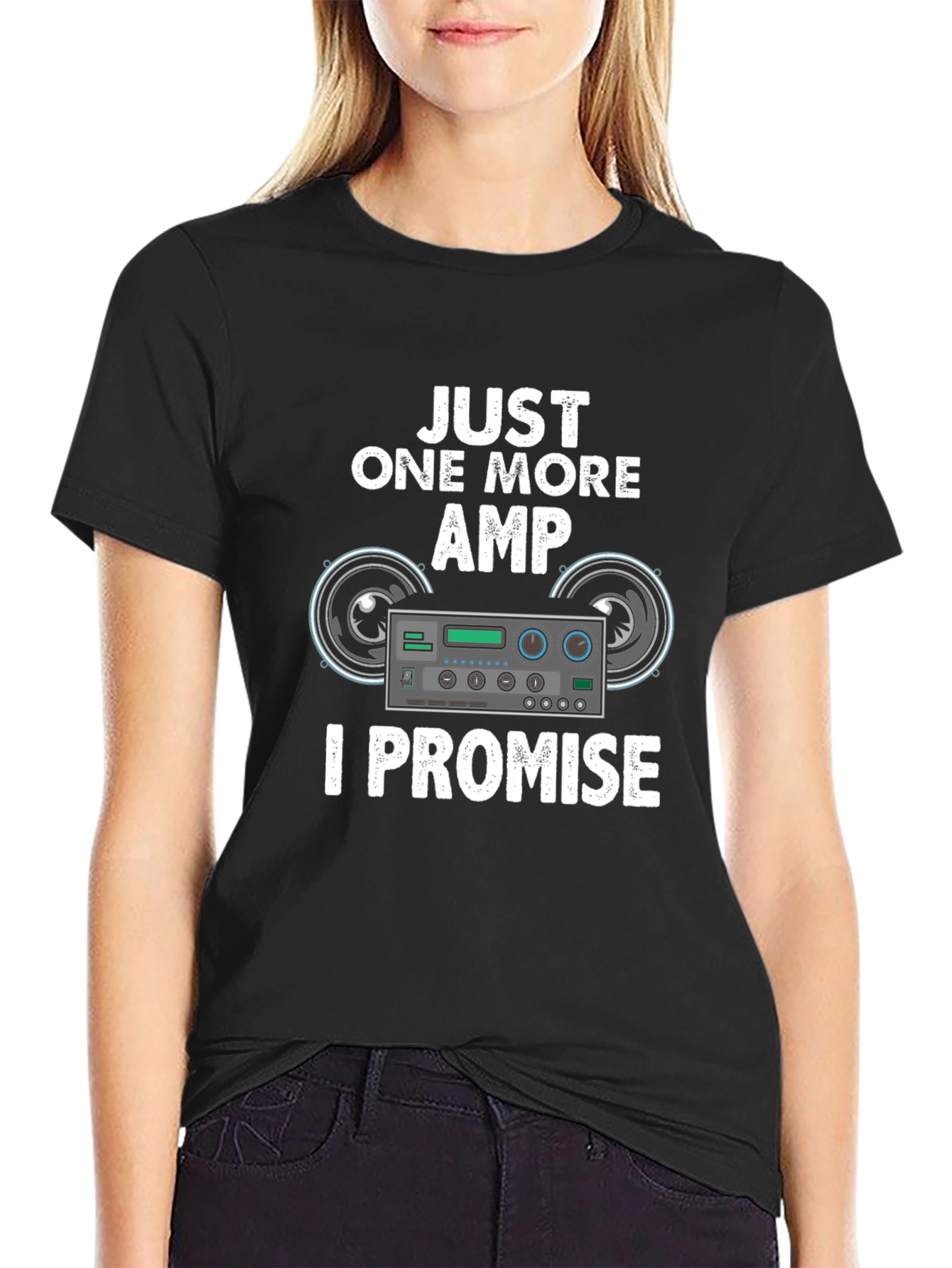 Just One More Amp T-Shirt Music Lover Tee