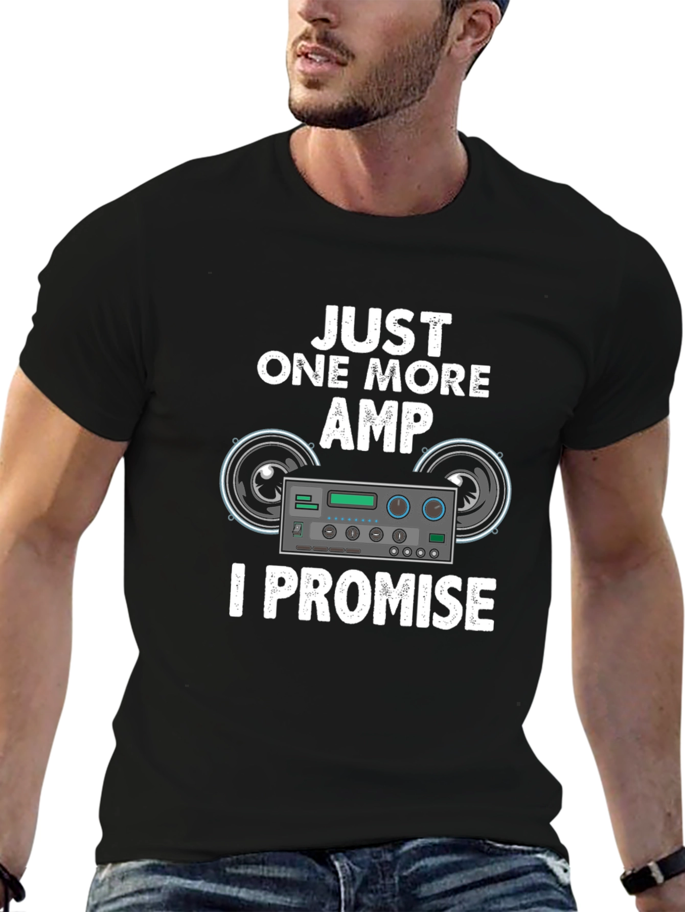 Just One More Amp T-Shirt Music Lover Tee