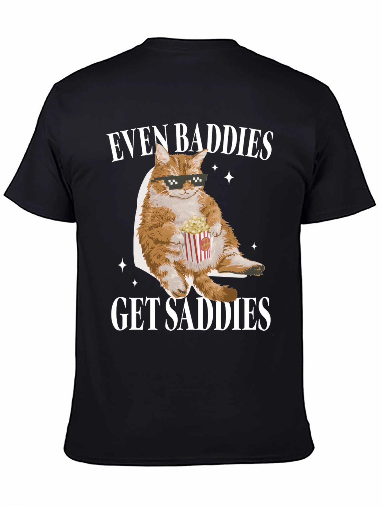 Even Baddies Get Saddies Cat T-Shirt
