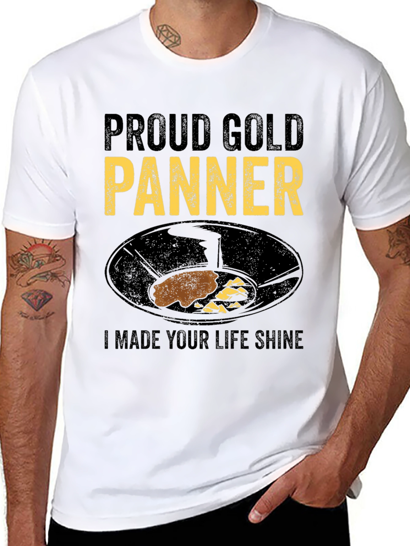Proud Gold Panner T-Shirt