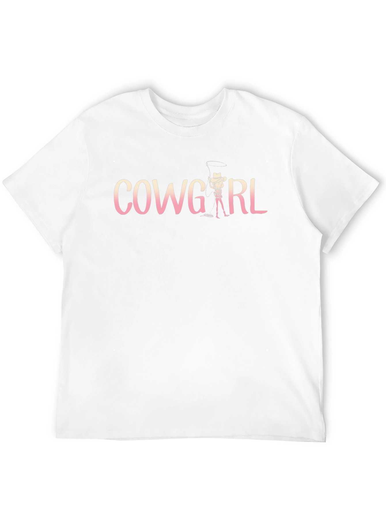 Cowgirl Graphic T-Shirt - Black Cotton Tee