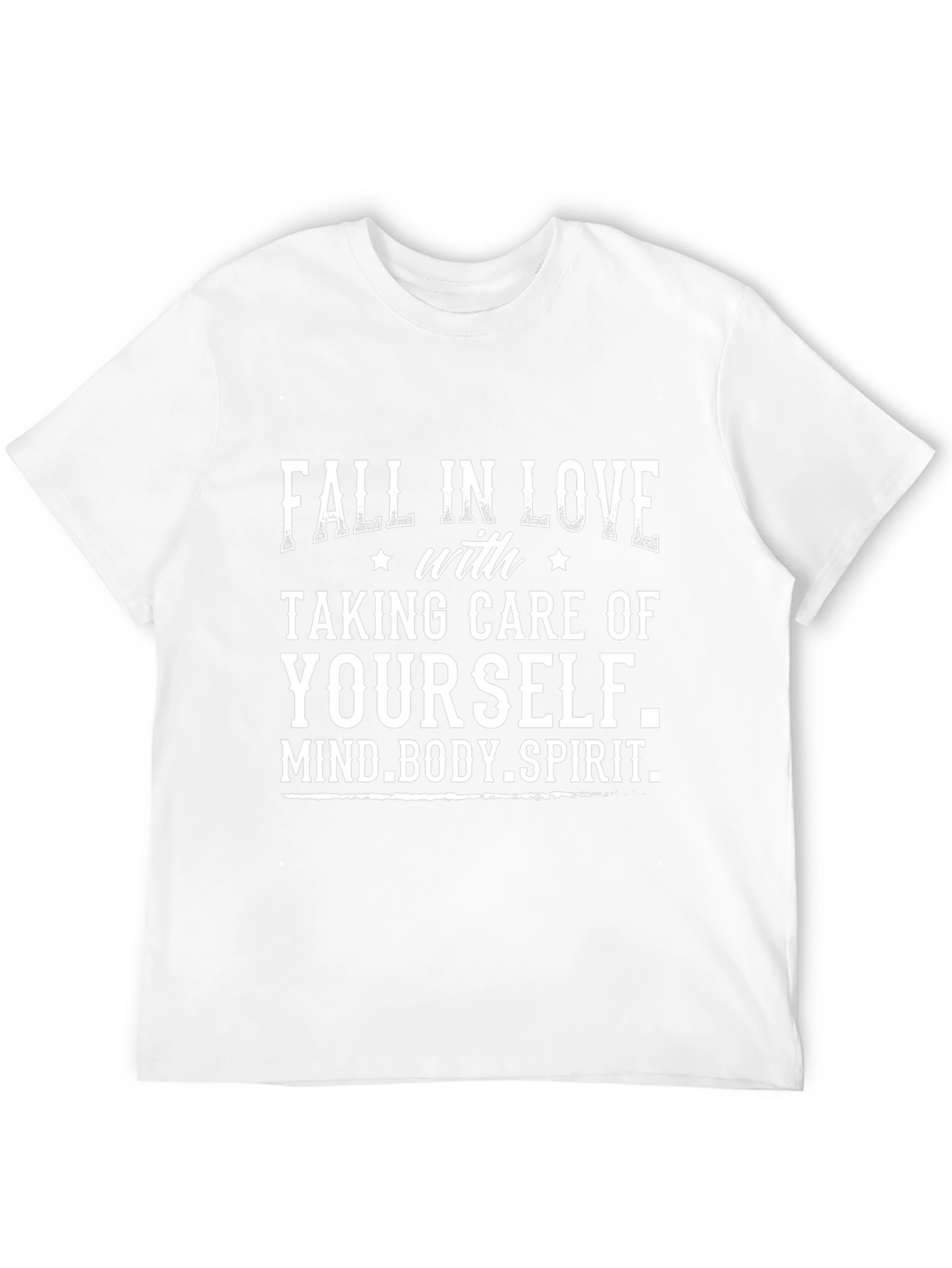 Fall in Love Self Care Graphic T-Shirt