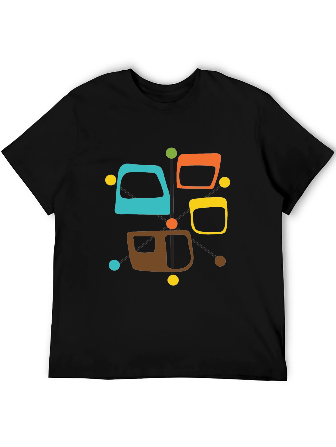 Retro Atomic Colorful T-Shirt