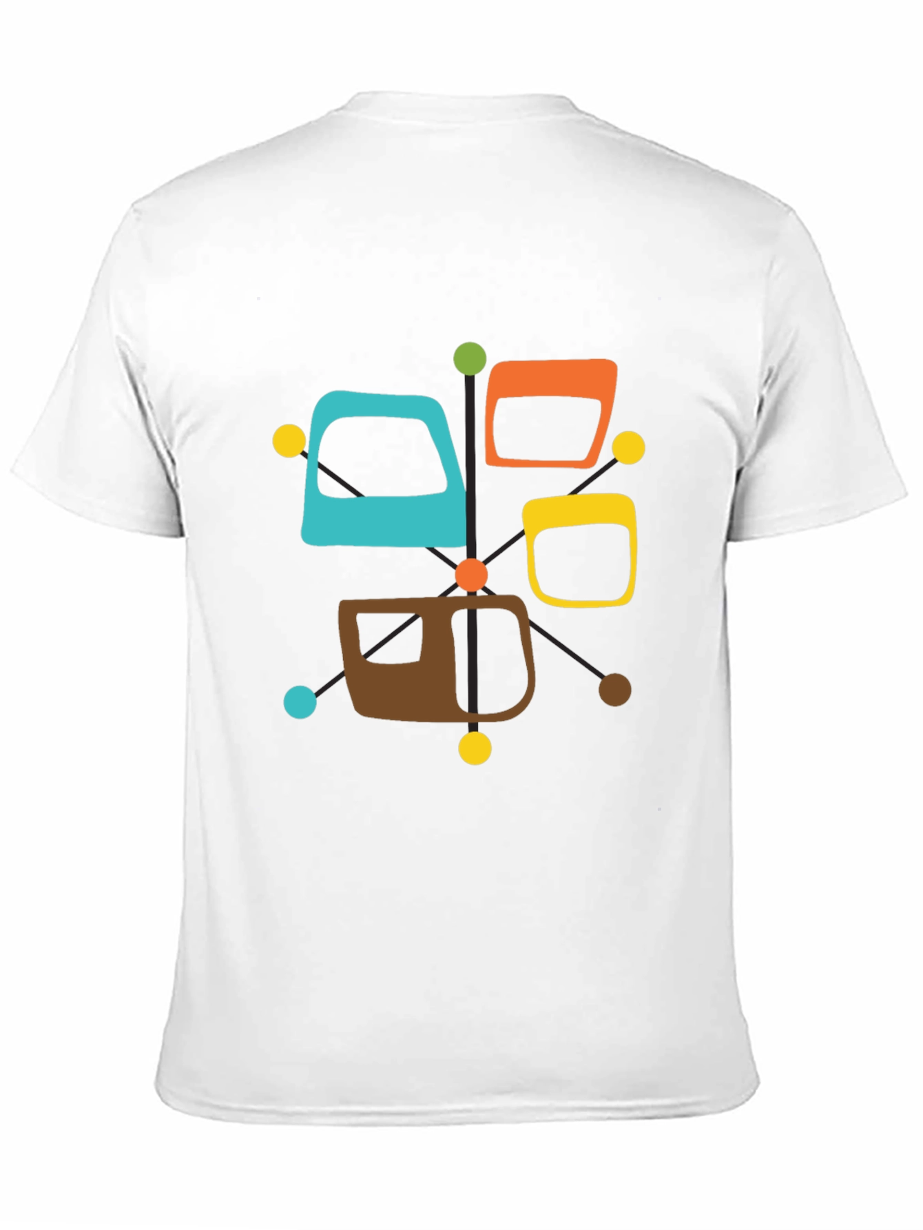 Retro Atomic Colorful T-Shirt