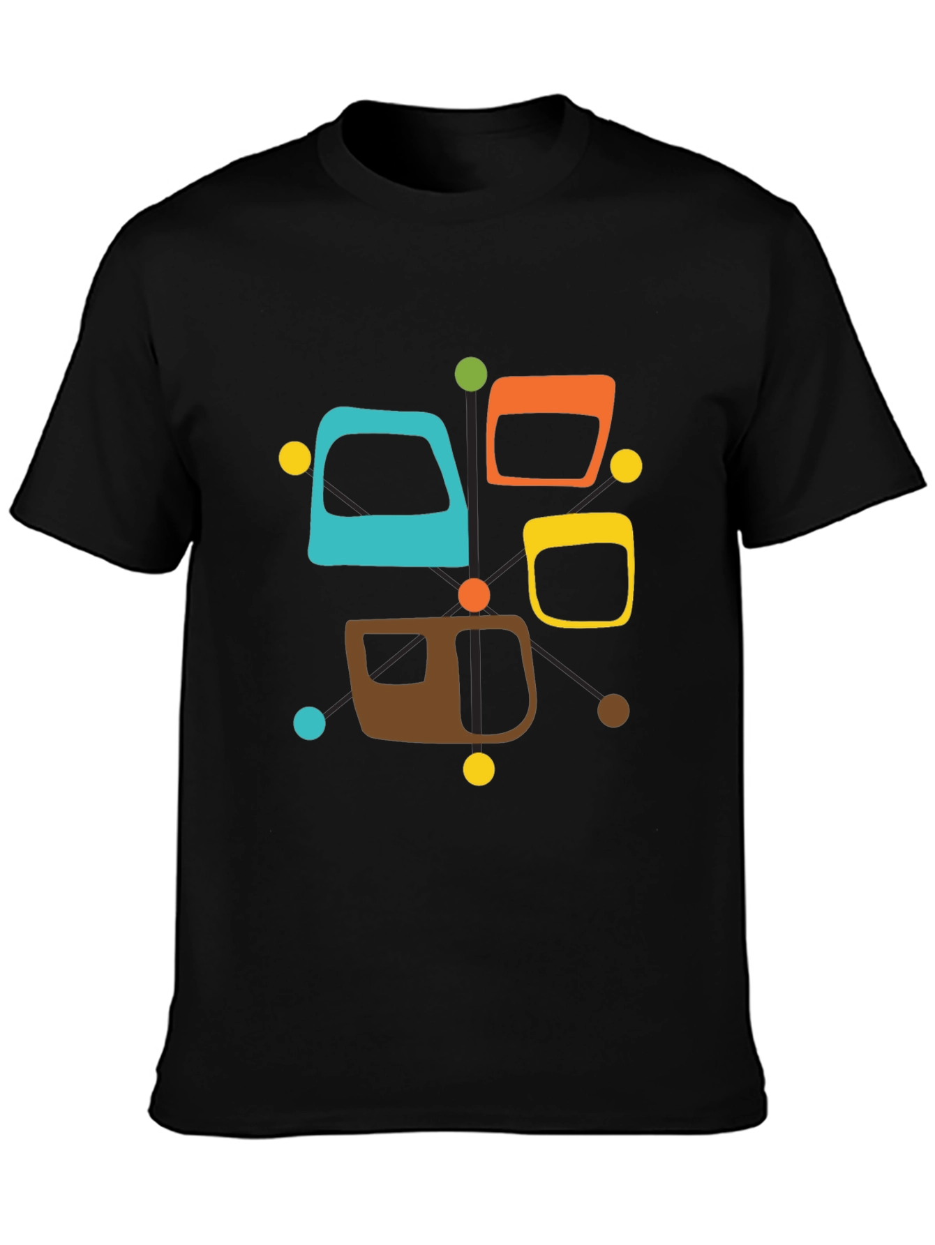 Retro Atomic Colorful T-Shirt